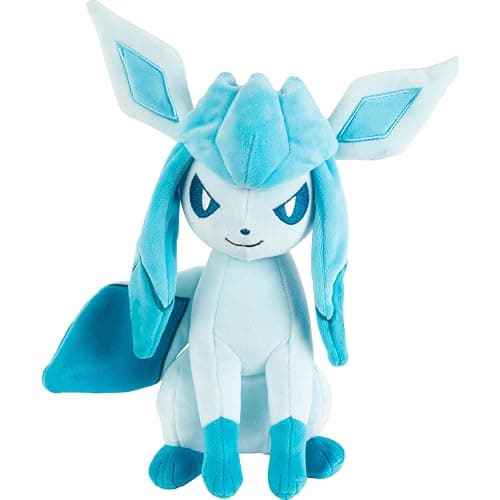 Pokemon Glaceon Plush - 8-Inch Soft Plush with Authentic Details - Image 1