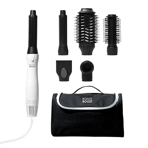 BONDIBOOST 6-in-1 Everlast Multi Styler & Dryer System - Wet to Dry Hair Styler, Hair Dryer Brush with Curlers, Round Brushes, Dryer & Concentrator Attachments, Versatile Heat & Airflow Settings - Image 1