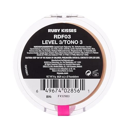 Ruby Kisses 3D Face Creator Cream Foundation & Concealer, 12 Hours Long Lasting, Medium to Full Coverage, Non-Greasy, Ideal for Makeup & Contour Palette (Level 3) thumbnail 8