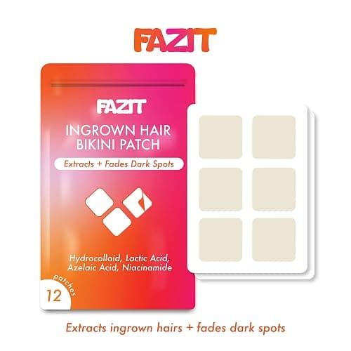 FAZIT Ingrown Hair Treatment Pads - Bikini Area and Private Intimate Hair Remover for Women thumbnail 6