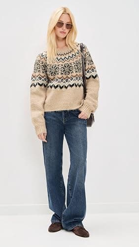 Z SUPPLY Women's Kenaby Fair Isle Sweater thumbnail 3