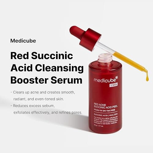 Medicube 21% Acid Wash-off Exfoliant (AHA+BHA+Succinic Acid), Wash-off Resurfacing Serum, Best for bumpy, breakout-prone skin, Korean Skincare (1.41fl.oz.) thumbnail 2