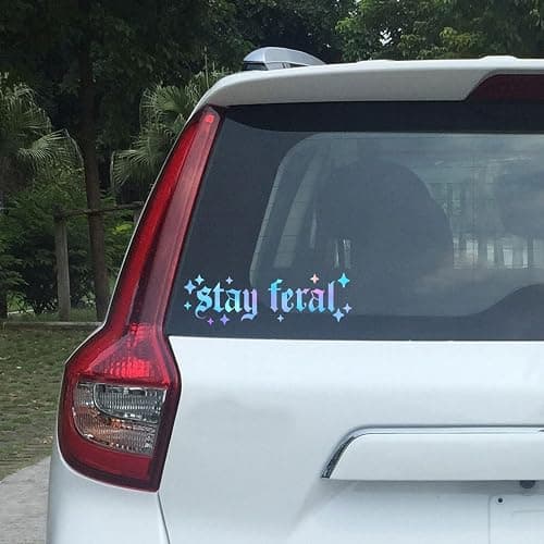 Stay Feral Bumper Sticker thumbnail 2