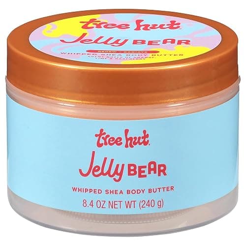 Tree Hut Jelly Bear Whipped Shea Body Butter, Hydrating & Nourishing Body Lotion with Natural Oils, Moisturizer for Soft & Smooth Skin, 8.4 Oz - Image 1