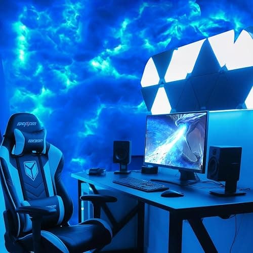 FUSLITE ,New 3D Thundercloud LED Light Cotton Lightning Cloud Colorful Atmosphere Night Light, DIY Creative Cloud Lights Gaming Room Garage Club Bar dj Party,16 Feet - Image 1