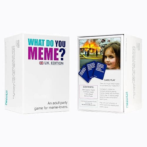 WHAT DO YOU MEME? Core Game - The Hilarious Adult Party Game for Meme Lovers (UK Edition) thumbnail 3