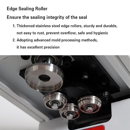 Automatic Can Sealer Machine - Electric Commercial Tin Cup Sealer For Aluminum/plastic Cans - 2.17" Diameter, 4.53"-6.69" Height, Ideal For Home, Cafe, Restaurant & Beverage Stores black thumbnail 5