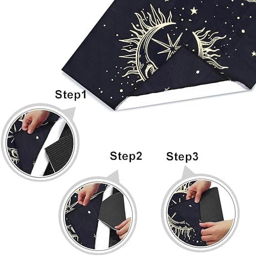 Tree of Life Yoga Mat Towel - Microfiber Non Slip Moisture Wicking Sweat Absorbent, Corner Pockets, Easy for Travel, Use in Hot Yoga, Bikram, Pilates and Fitness thumbnail 3