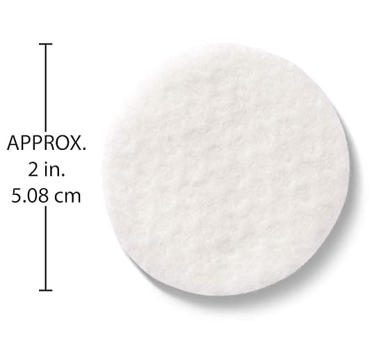 Simply Soft Premium Cotton Rounds, 100% Pure Cotton, Absorbent Cotton Pads, 100 Count (Pack of 6) - 100 Count (Pack of 6) thumbnail 4