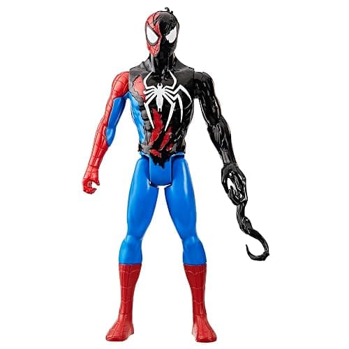 Marvel Spider-Man VenomVersus Titan Hero Series Spider-Man Action Figure, 12-Inch (30 cm) Super Hero Action Figures & Toys for Kids Ages 4+ - Image 1