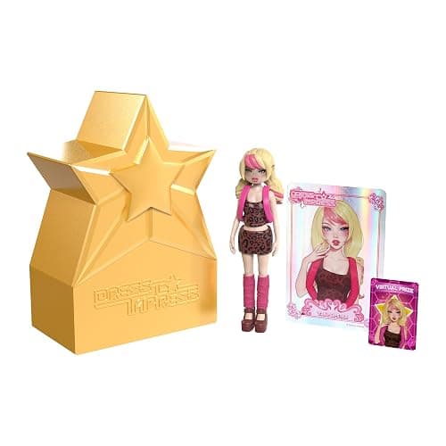 Dress To Impress Mystery Models Dolls - Wave 1, Gold thumbnail 7