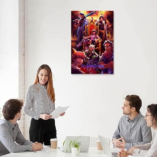 Fuwo Aphmau Anime Poster Mystreet Poster Canvas 90s Wall Art Room Aesthetic Posters 20x30inch(50x75cm) thumbnail 5