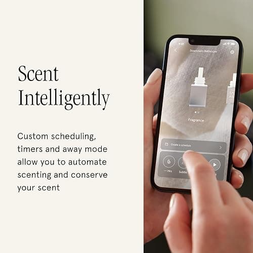 Pura Plus Smart Home Fragrance Diffuser for Large Spaces - Adjust Scent Intensity, Set Schedules & Timers, and More in Pura App - Fragrances Sold Separately - White thumbnail 5