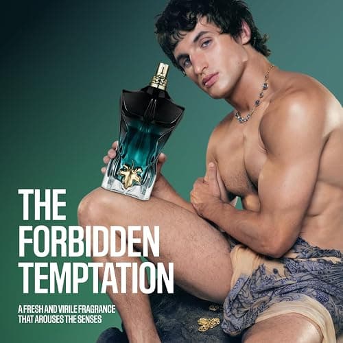 Jean Paul Gaultier Le Beau Le Parfum Intense for Men - Long Lasting Woody Amber Mens Cologne Eau de Parfum with Coconut Wood, Tonka Bean & Sandalwood - Designer Fragrance Spray, 2.5 oz thumbnail 4