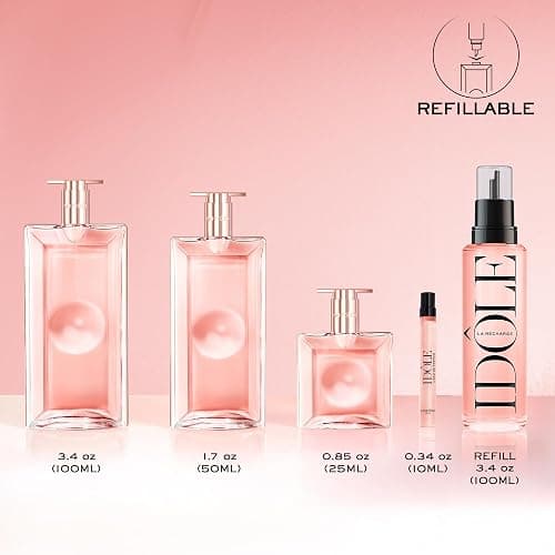 Lancôme Idôle Eau de Parfum - Long Lasting Fragrance with Notes of Bergamont, Jasmine & Vanilla - Fresh & Floral Women's Perfume thumbnail 6