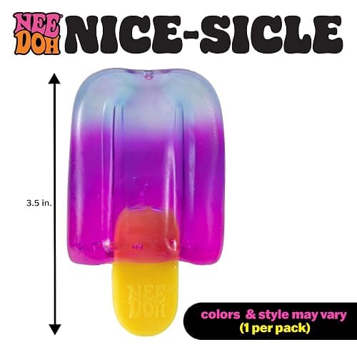 Schylling Needoh Nice-Sicle - Sensory Squeeze Toy - Colors May Vary thumbnail 5