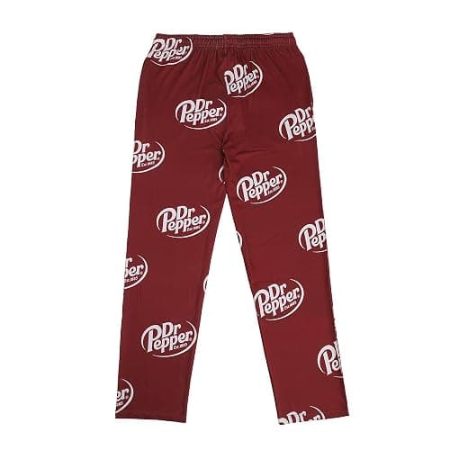 Dr Pepper Soda Logo All-Over Print Men's Sleep Pajama Pants thumbnail 7