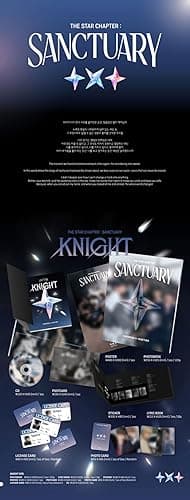 TOMORROW X TOGETHER (TXT) Album SANCTUARY - The Star Chapter (Photobook - KNIGHT Ver.) thumbnail 3