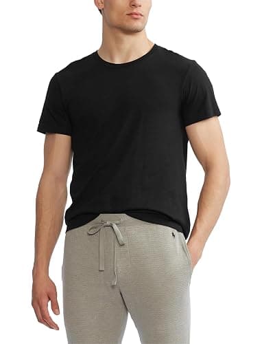 POLO RALPH LAUREN Men's T-Shirt, 3-Pack, Classic Men's Cotton Crewneck Shirts, Moisture-Wicking, (Long, Big & Tall) thumbnail 4