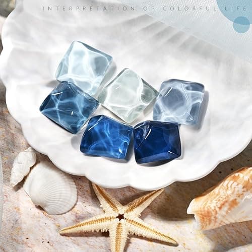 GAOY Blue Navy Gel Nail Polish Set, 6 Colors Nude Gray Baby Blue Soak Off UV Light Cure Gel Polish Kit for Salon and Nail Art DIY at Home thumbnail 6