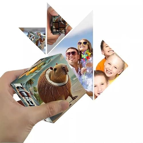Italian Brainrot Toys-3x3 Speed Cube with Funny Meme Animals burbaloni luliloli for Brain Rot Birthday Gifts Party Decorations thumbnail 5