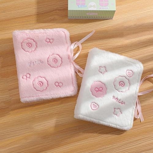 Keuyeo A5 Binder Photo Album Cartoon Plush Photocard Holder Kpop Photocard Holder Photo Card Binder Album Cards Collect Book Photo Albums Notebook Stationery thumbnail 8