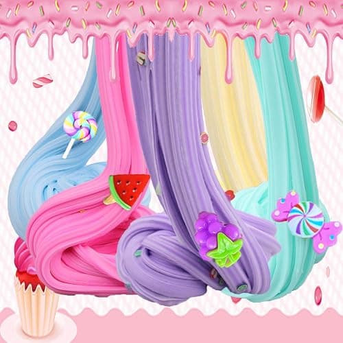 LKAXYTP 24 Pack Butter Slime Kit, Party Favor Supplies, Super Soft, Non-Sticky, Goody Bag Toy, Prize for Girl and Boys, Christmas Stocking Stuffers thumbnail 6