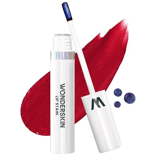 Wonderskin Wonder Blading All Day Lip Stain Peel Off Masque - Long Lasting, Waterproof and Transfer Proof Red Lip Tint, Matte Finish Peel Off Makeup (Divine Masque) - Image 1