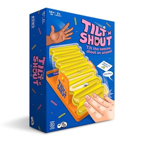 Big Potato Tilt 'n' Shout – Fast-Paced Family Party Game with 150 Unique Categories, Interactive Marble-Run Timer, Perfect for Game Nights, Kids and Adults - Image 1