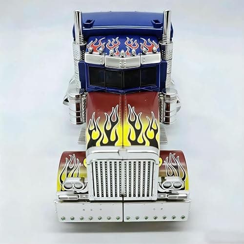 GERYNS Deformation Oversize Toy Action Figure Truck 12.6 Inches | Large Size Deformable Robot with Extra Interchangeable Head Gear Joints Alloy Parts for Adults Kids Ages 6+ thumbnail 8