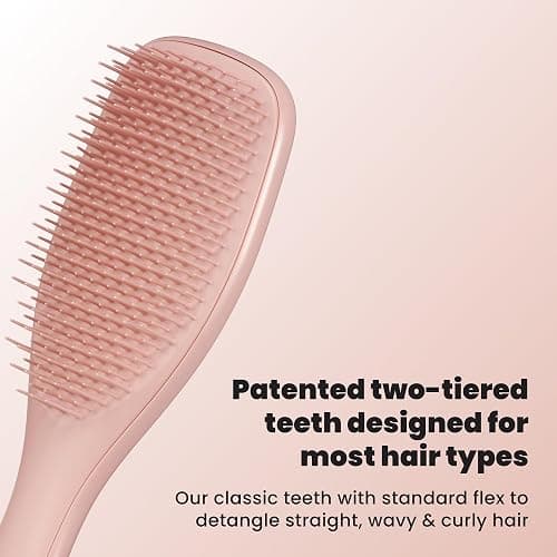 Tangle Teezer Ultimate Detangler Brush for Wet & Dry Hair, Eliminates Knots & Reduces Breakage for Straight to Wavy Hair Types, Summer Rose thumbnail 2