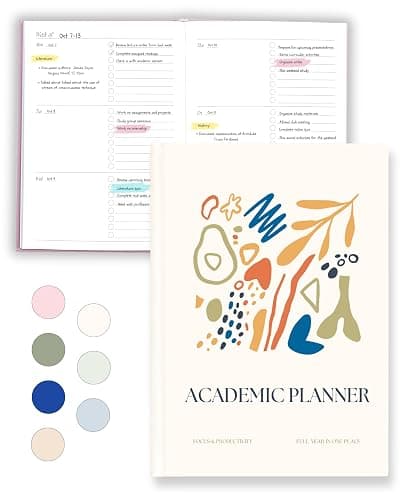 Lamare Academic Planner 2026 College Essentials – Undated Weekly College Student Planner for Homeschool, High School, College & Nursing Students - Image 1