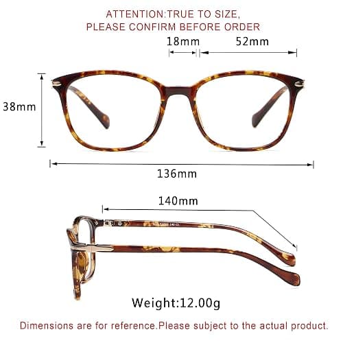 LifeArt Blue Light Blocking Glasses, Anti Eyestrain, Computer Reading Glasses,TV Glasses for Men and Women thumbnail 6