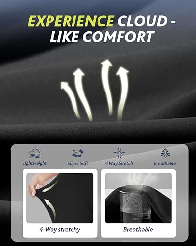 CAMPSNAIL 4 Pack Leggings for Women - High Waisted Tummy Control Yoga Pants for Workout Gym Black Leggings Plus Size Dance thumbnail 3