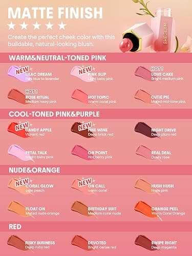 SHEGLAM Color Bloom Liquid Blush-Coral Glow thumbnail 4