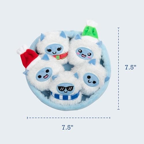 WHAT DO YOU MEME? Emotional Support Yetis by Relatable, Cuddly Plush Toys and Stuffed Animals, Funny, Includes 5 Plushies with Basket, Cute Stocking Stuffer for All Ages thumbnail 2