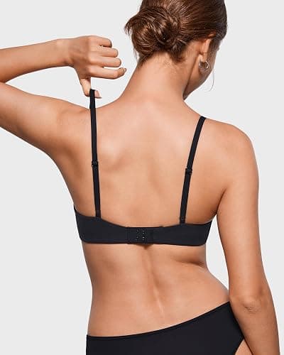 INLYRIC Women's Inbarely Plus Balconette Bra - Demi Unlined No Padding Underwire Comfort Natural Support Everyday Bras thumbnail 6
