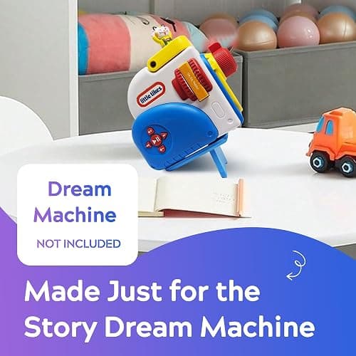 Adjustable Projector Stand for Story Dream Machine – 3-Position Base Cradle Holder – Secure Fit for Story Dream Books, Compact Toy Storage Solution, Compatible with Little Tikes Projector thumbnail 3