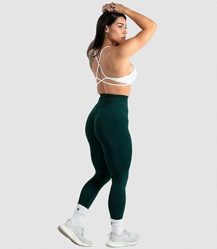 Gymreapers Infinity Seamless Workout Leggings for Women High Waist Seamless Leggings for Exercise Running Active Yoga Pants thumbnail 4