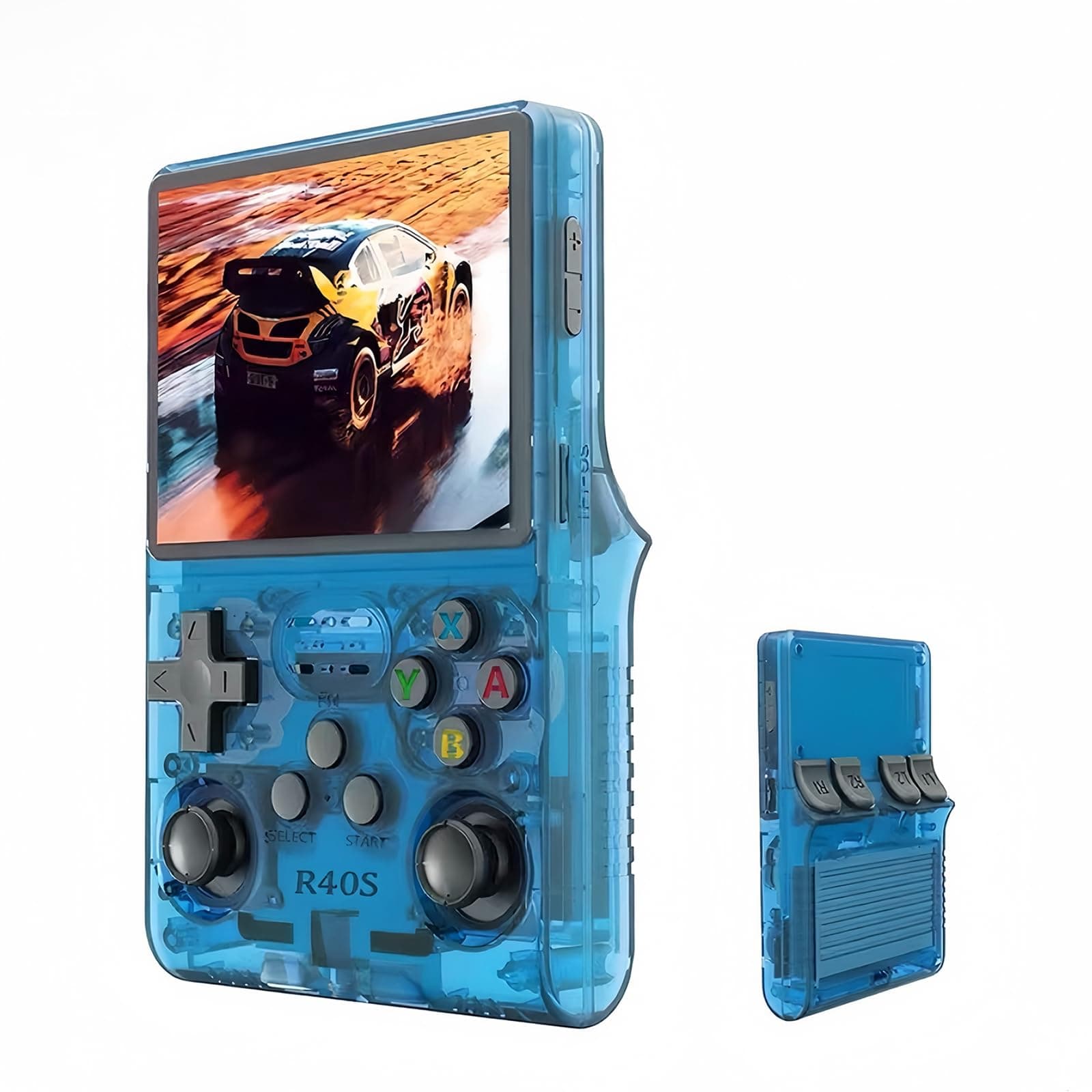 Consola de Videojuegos Retro Portátil R40S 256GB 45,000+ Juegos Clásicos Retro Consola 3.5" Portátil, R36Pro Actualizada (Azul lago) - Image 1