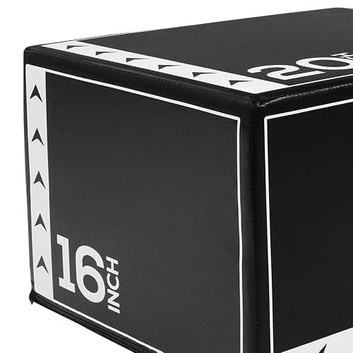BalanceFrom 3-in-1 Foam Plyometric Jump Box for Home Gym with Multiple Height Options – Versatile Plyo with Non-Slip Surface for Strength, HIIT, Step-Ups, and Agility Training thumbnail 8
