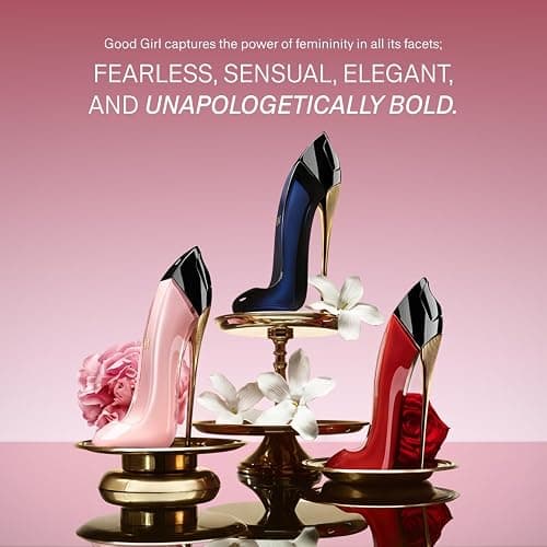 Carolina Herrera Good Girl Blush Eau de Parfum for Women - 2.7 oz | Powdery Ambery Floral Perfume for Women, Peony, Ylang-Ylang, Vanilla & Bergamot - Pink Stiletto Designer Women's Fragrance thumbnail 7