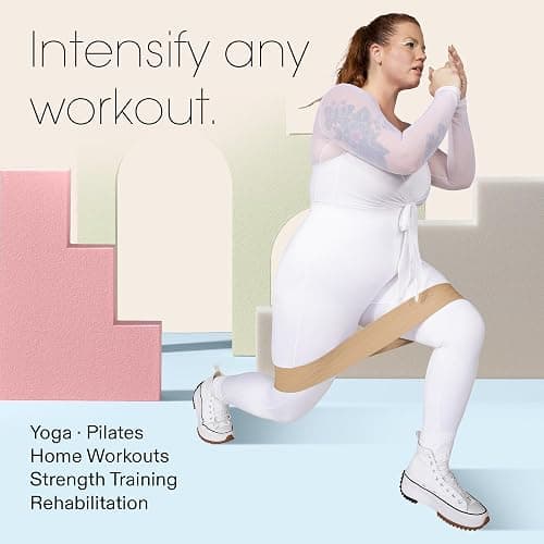 Bala Booty Bands Resistance Bands for Women & Men - Elastic Exercise Bands for Working Out - Wrist, Ankle, Legs & Booty Bands - Workout Resistance Bands for Yoga, Pilates, Strength Training thumbnail 3