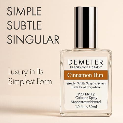 DEMETER Natural Perfume Spray Cologne for Women, Cinnamon Bun, 1 oz thumbnail 2
