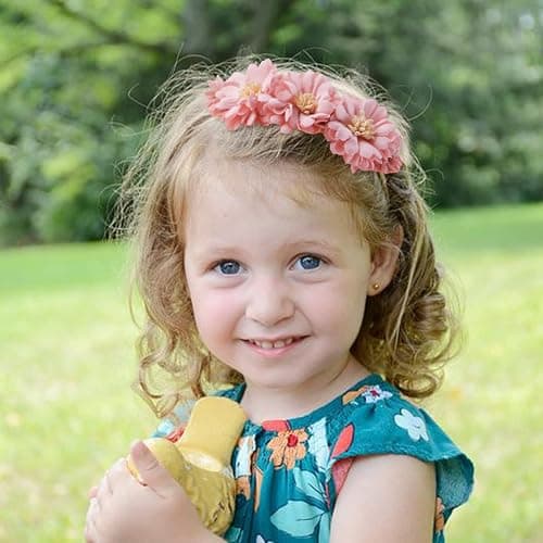 BFNAAgirl Baby Girl Headbands Nylon Flower Elastic Hairbands 6pcs Hair Accessories Gift for Newborn Infant Toddlers - 6pcs/set-5 thumbnail 8