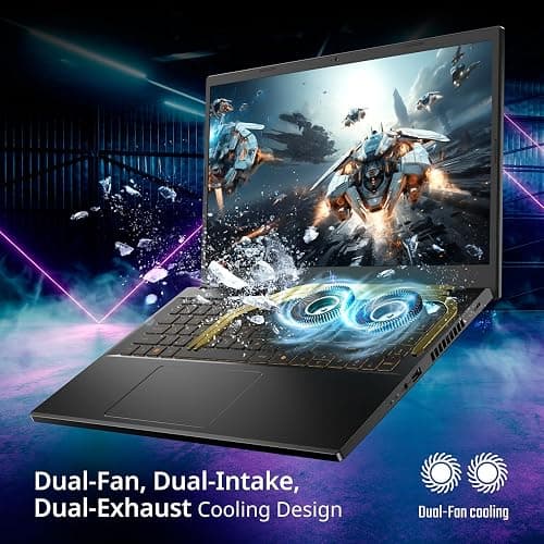 Acer Nitro V Gaming Laptop | Intel Core i5-13420H Processor | NVIDIA GeForce RTX 4050 Laptop GPU | 15.6" FHD IPS 165Hz Display | 8GB DDR5 | 512GB Gen 4 SSD | Wi-Fi 6 | Backlit KB | ANV15-52-586Z thumbnail 6