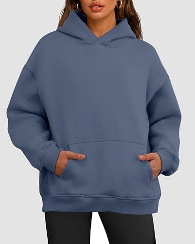 peassa Hoodies for Womens Y2k Oversized Star Print Sweatshirts Aesthetic Cheetah Graphic Hooded Hoodie thumbnail 2