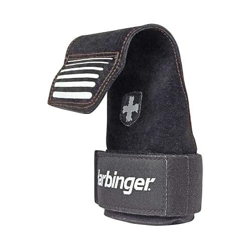Harbinger Lifting Grips, Black - Image 1