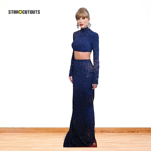 CS1166 Taylor Crop Top Height 186cm Lifesize Cardboard Cut Out With Mini thumbnail 6