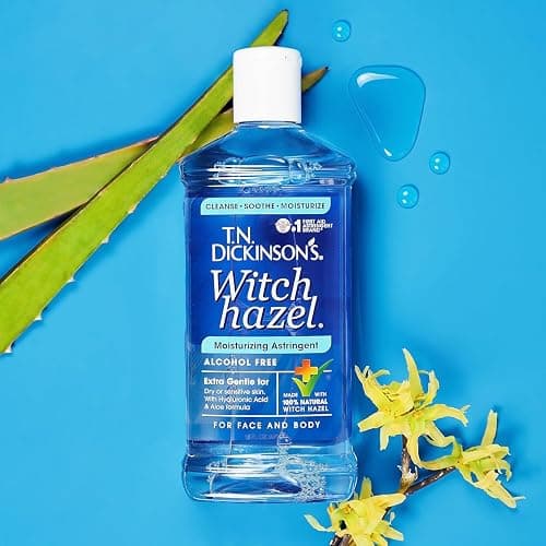 T.N. Dickinson's Witch Hazel Alcohol Free Moisturizing Astringent | 100% Natural Witch Hazel | Calms, Nourishes, Hydrates Skin | for Face & Body | 16 Fl Oz thumbnail 7